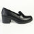 Franco Rossi Block Heel with Saddle Detail