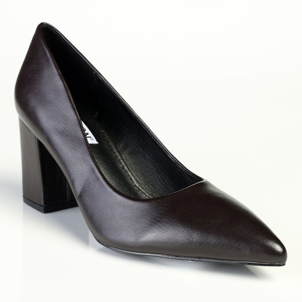 Madison Patricia Block Heel Court - Black