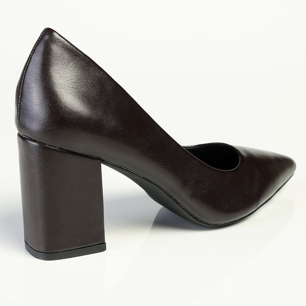 Madison Patricia Block Heel Court - Black