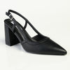 Madison Paula Block Heel - Black