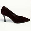 Madison Quitley HourGlass Court Heel - Chocolate
