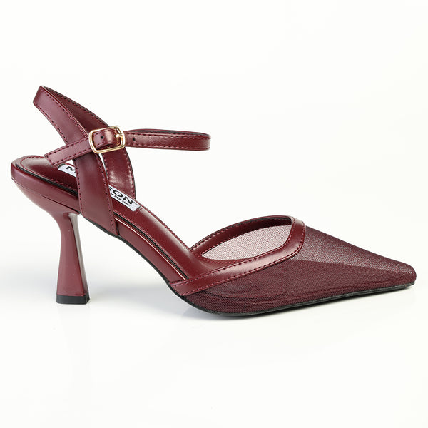 Madison Piper Heel - Wine
