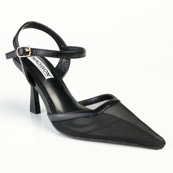 Madison Piper Heel - Black