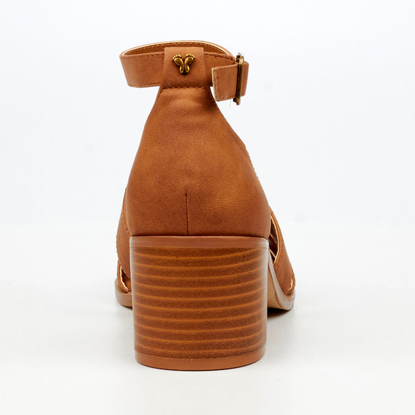 Butterfly Feet Wexley 2 Heel- Tan