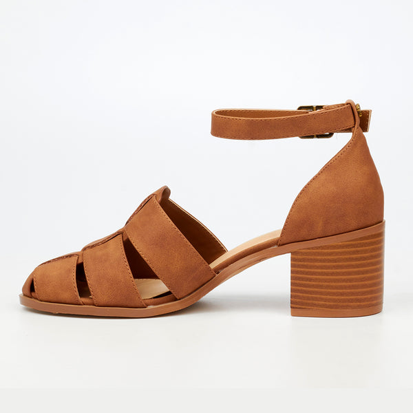 Butterfly Feet Wexley 2 Heel- Tan