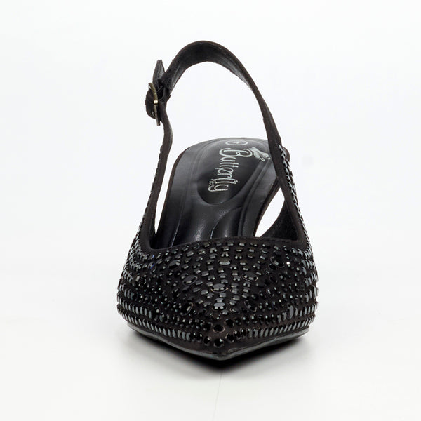 Butterfly Feet Estella 1 Heel - Black