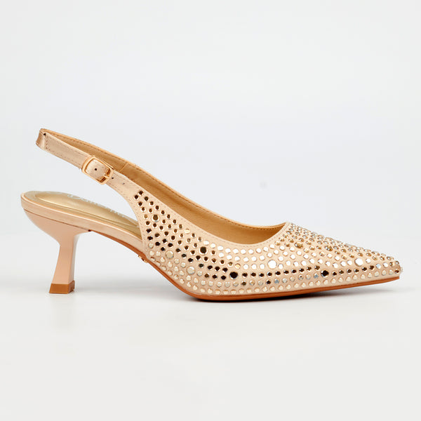 Butterfly Feet Estella 1 Heel - Champagne