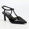Butterfly Feet Elisha Closed Toe Slingback - Black