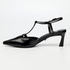 Butterfly Feet Elisha Closed Toe Slingback - Black