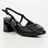 Butterfly Feet Verity 1 Closed-Toe Slingback - Black