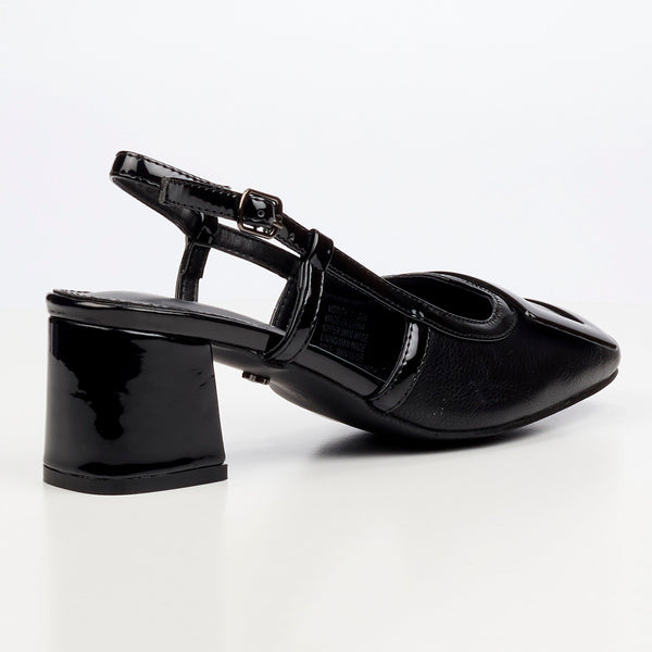Butterfly Feet Verity 1 Closed-Toe Slingback - Black