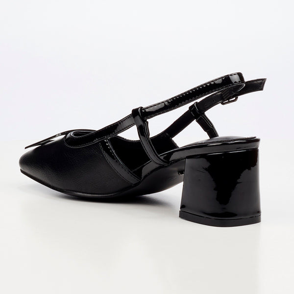 Butterfly Feet Verity 1 Closed-Toe Slingback - Black