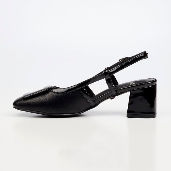 Butterfly Feet Verity 1 Closed-Toe Slingback - Black