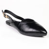 Alessio Pointy Mule - Black