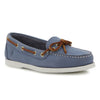 Hush Puppies Yarmouth Leather Flats - Light Blue