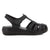 Hush Puppies Shilah Leather Closed Toe Sandal - Black
