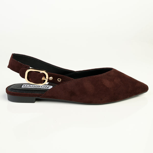 Madison Yvonne Slingback Pump  - Chocolate