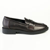 Madison Magnolia Loafer with Saddle - Chocolate