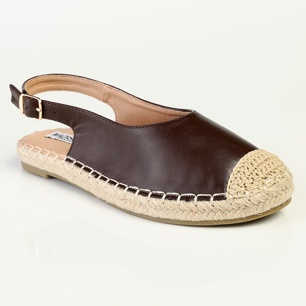 Madison Blessed Espadrille - Chocolate