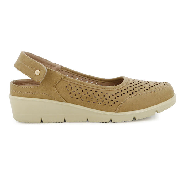 Pierre Cardin Casual Wedge - Camel