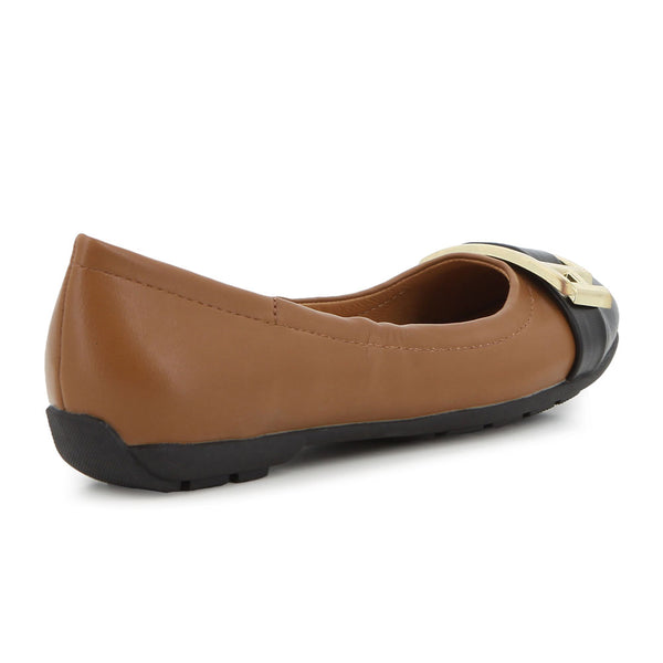 Soft Style by Hush Puppies Soft Brigitte Metal Trim Flats - Black