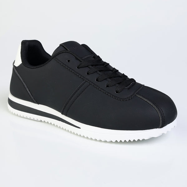 Madison Juri Lace Up Sneaker  - Black/White