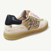 Julz Lumi Leather Sneaker - Gold Leopard