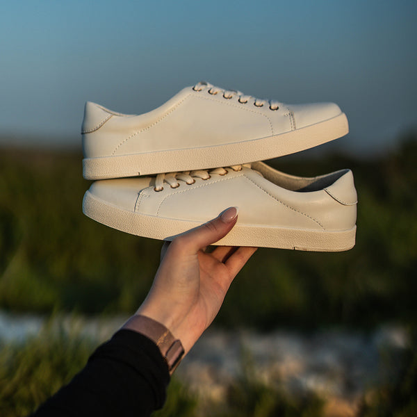 Julz Sydney Leather Sneaker - White