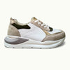 Julz Dara Leather Sneaker - Olive Neutral