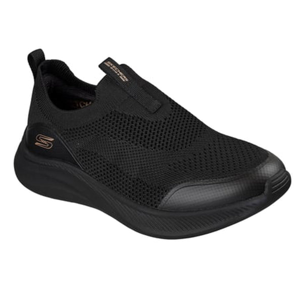 Skechers Bobs Moda Flex Slip On Sneaker - Black