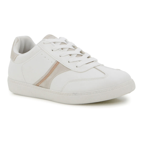 Pierre Cardin 2 Tone Sneakers - White