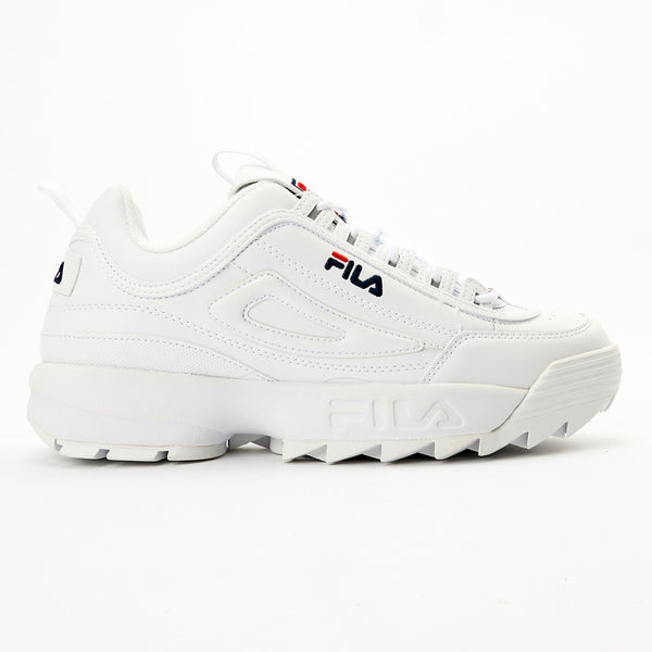 FILA Disruptor II Ladies Sneaker - Fila White / Fila Navy / Fila Red