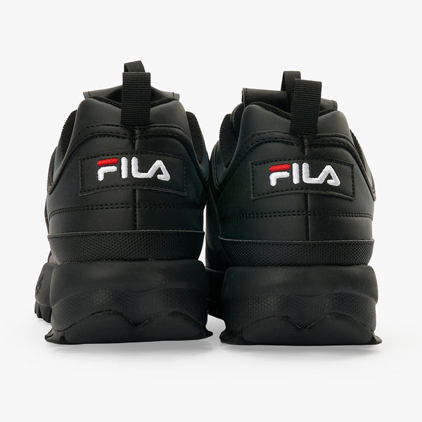 FILA Disruptor II Ladies Sneaker - Fila Black/ Fila Red