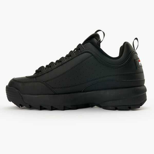 FILA Disruptor II Ladies Sneaker - Fila Black/ Fila Red