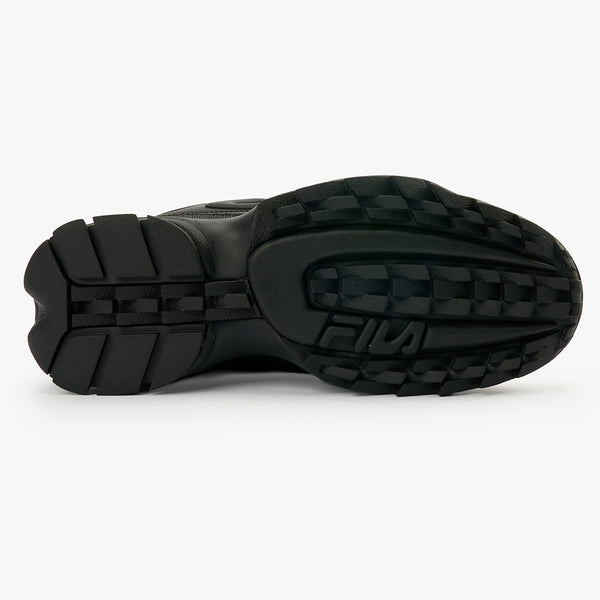 FILA Disruptor II Ladies Sneaker - Fila Black/ Fila Red