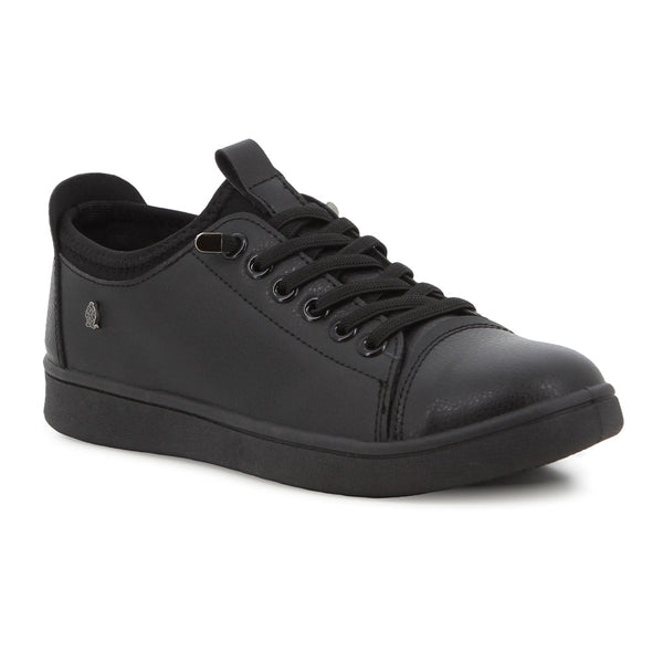 Soft Style By Hush Puppies Lilah Sneaker - Black Mono