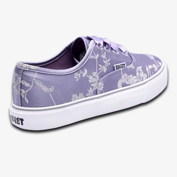 Soviet L Orchid Printed Platform Sneaker - Lilac Grey