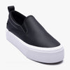 Soviet L Monroe Slip-On Platform Sneaker - Black