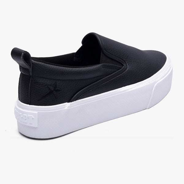 Soviet L Monroe Slip-On Platform Sneaker - Black