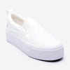 Soviet L Monroe Slip-On Platform Sneaker - White