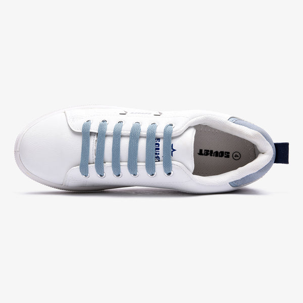 Soviet L Mahogany Casual Sneaker - White Blue