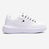 Soviet L Sylvie Casual Sneaker - White and Silver