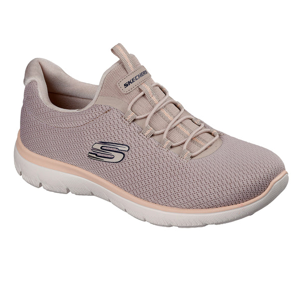 Skechers Women Summits Slip-On Sneaker - Taupe