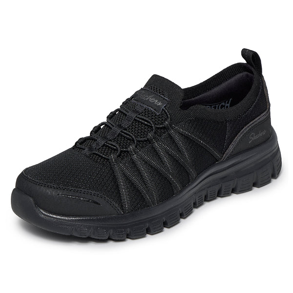 Skechers Graceful Slip-On Sneaker - Black