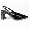 Madison Odette Basic Slingback On Block Heel - Black