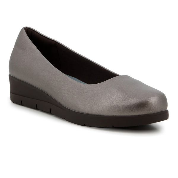 Soft Style by Hush Puppies Hotaru Wedge - Pewter