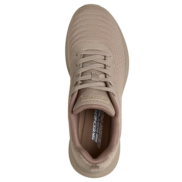 Skechers Bobs Moda Flex Lace Sneaker - Taupe