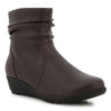 Soft Style by Hush Puppies Darian Ankle Boot - Chocolate