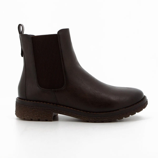 Soft Style by Hush Puppies Belinda Boot - Chocolate