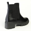 Madison Ladies Fashion Gusset Boot - Black